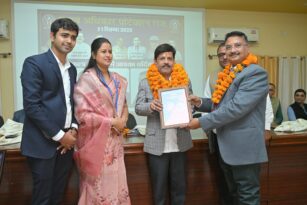 कमल किशोर शर्मा जी बीकानेर राजस्थान को संगठन द्वारा किया गया पदोन्नति